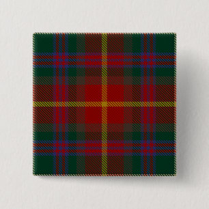 Macaron Carré 5 Cm Meath County Irish Tartan