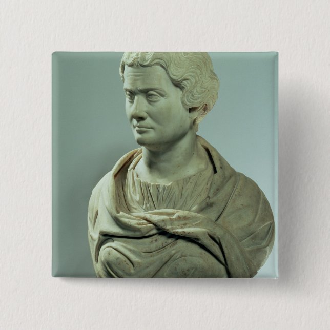 Macaron Carré 5 Cm Melitene, prêtresse de la mère des dieux, ROM (Devant)