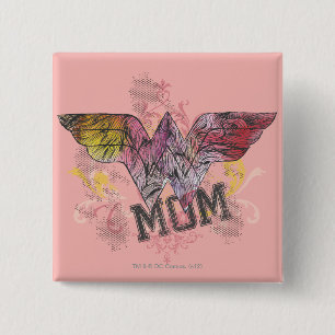 Macaron Carré 5 Cm Merde Maman Média Mixte