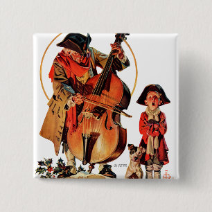 Macaron Carré 5 Cm Messieurs du YE Merrie de repos de Dieu