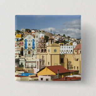 Macaron Carré 5 Cm Mexique, État de Guanajuato, Guanajuato. Basiliqu