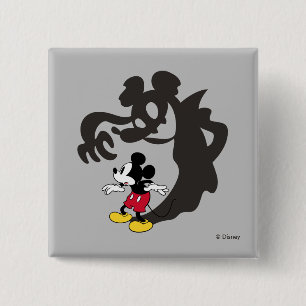 Macaron Carré 5 Cm Mickey Mouse Halloween épouvantable