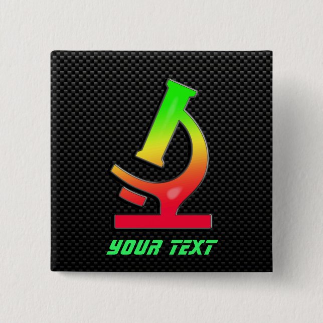 Macaron Carré 5 Cm Microscope lisse (Devant)