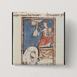 Macaron Carré 5 Cm Mme 3516 f.127 le jongleur de Notre Dame