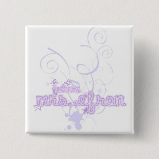 Macaron Carré 5 Cm Mme Efron Button