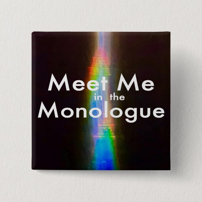 Macaron Carré 5 Cm MMITM 2" square pin (Devant)