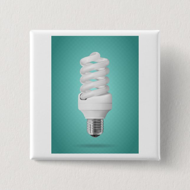 Macaron Carré 5 Cm Modern Spiral Compact Fluorescent Lightbulb (Devant)