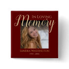 Moderne En Mémoire Amoureuse | Bouton Mémorial pho