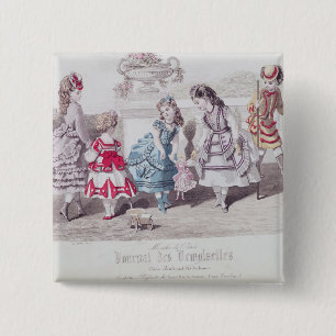 Macaron Carré 5 Cm Modes pour des filles, de 'DES de journal