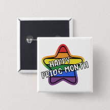 Mois fierté heureux étoile LGBTQ drapeau arc-en-ci