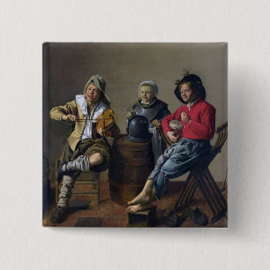 Macaron Carré 5 Cm Molenaer’s ”Making Music” button