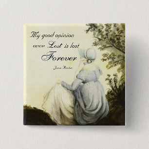 Macaron Carré 5 Cm Mon bon bouton d'opinion