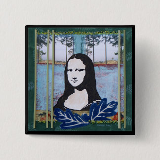 Macaron Carré 5 Cm Mona Lisa dans le pays