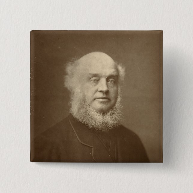 Macaron Carré 5 Cm Monsieur James Ramsden (Devant)