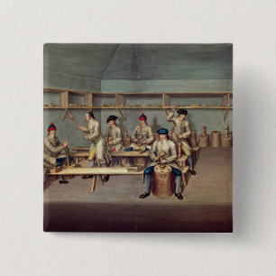 Macaron Carré 5 Cm Moulage des granules de poudre