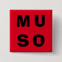 Muso Musicien Contemporain Lettres Rouge Noir