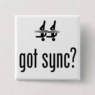 Macaron Carré 5 Cm Natation synchronisée