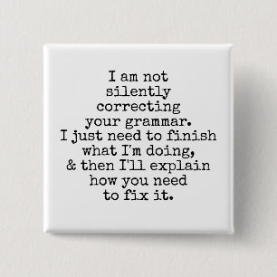 Macaron Carré 5 Cm Ne Corrigez Pas Silencieusement Votre Grammaire. N