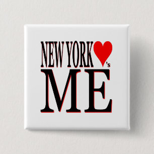 Macaron Carré 5 Cm New York m'aime