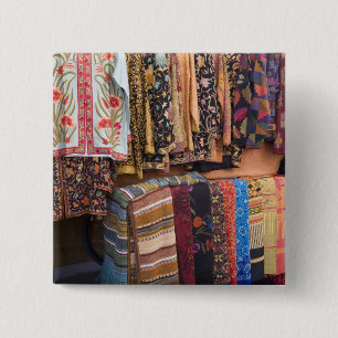 Macaron Carré 5 Cm NM, Nouveau-Mexique, Père Noël Fe, vêtements Navaj