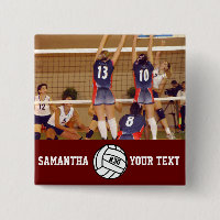 Nom photo de volley-ball personnalisé Équipe #