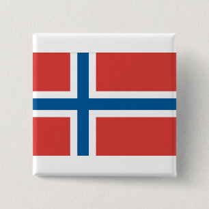 Macaron Carré 5 Cm Norwegian Flag