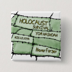 Macaron Carré 5 Cm N'oubliez jamais