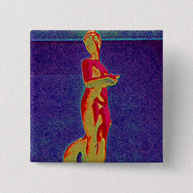 Macaron Carré 5 Cm Nouveau Jazz (Devant)