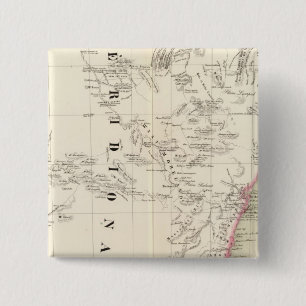 Macaron Carré 5 Cm Nouvelle-Galles du Sud Australie Océanie no 55