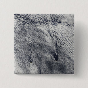 Macaron Carré 5 Cm Nuages sur les îles Juan Fernandez