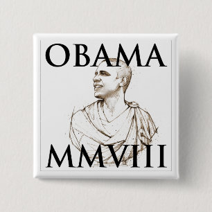 Macaron Carré 5 Cm Obama 2008