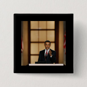 Macaron Carré 5 Cm Obama-Discours