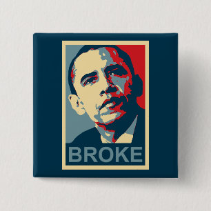 Macaron Carré 5 Cm Obama : S'est cassé