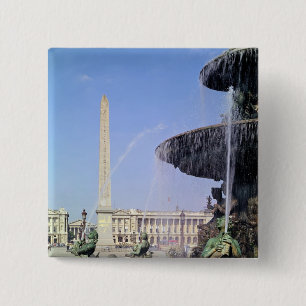 Macaron Carré 5 Cm Obélisque, à l'origine de Louxor, érigé en 183