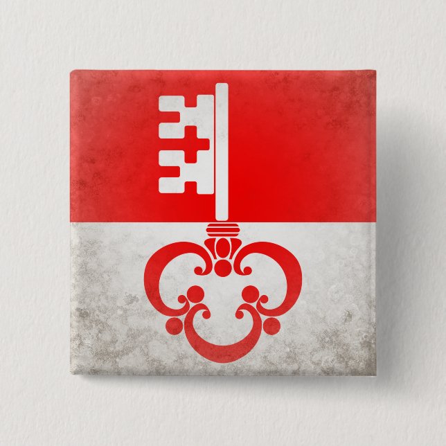 Macaron Carré 5 Cm Obwalden (Devant)