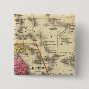 Macaron Carré 5 Cm Océanique