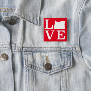 Macaron Carré 5 Cm Oregon LOVE White