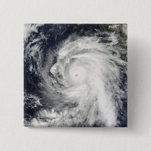 Macaron Carré 5 Cm Ouragan Rick au sud-ouest de Basse-Californie
