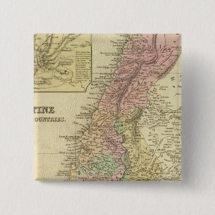 Macaron Carré 5 Cm Palestine et pays voisins