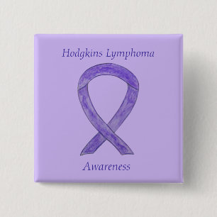 Macaron Carré 5 Cm Paniers d'art personnalisé Hodgkins Lymphoma Viol
