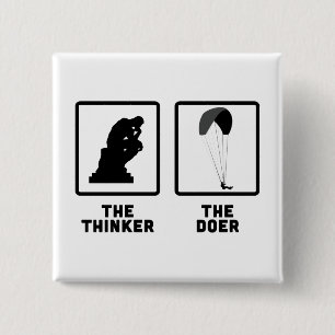 Macaron Carré 5 Cm Parapentisme