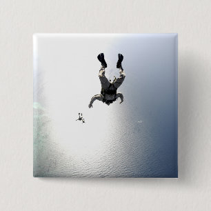 Macaron Carré 5 Cm Pararescuemen de l'Armée de l'Air d'USA