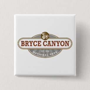 Macaron Carré 5 Cm Parc national du Bryce Canyon Utah