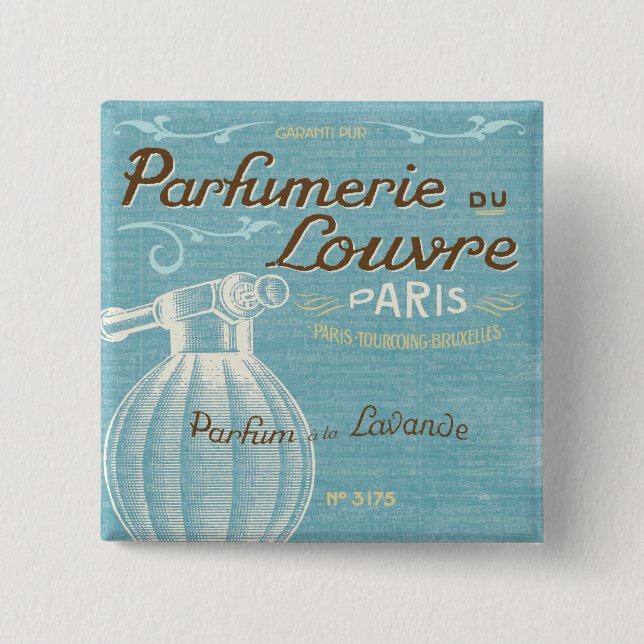 Macaron Carré 5 Cm Parfum français (Devant)