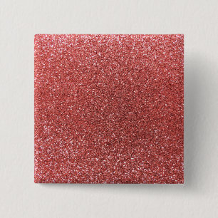 Macaron Carré 5 Cm Parties scintillantes roses de corail