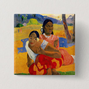 Macaron Carré 5 Cm Paul Gauguin - Quand te maries-tu ?
