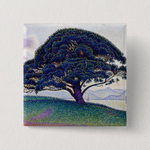Macaron Carré 5 Cm Paul Signac - Le pin de Bonaventure