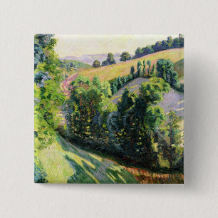 Macaron Carré 5 Cm Paysage chez Pontgibaud, c.1895 (huile sur la