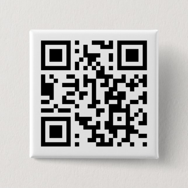 Macaron Carré 5 Cm Petit, 1 bouton rond de pouce de ¼ (Devant)