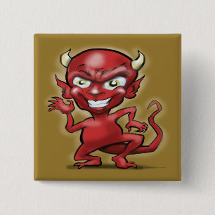 Macaron Carré 5 Cm Petit Diable